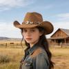 Fashion Star Butterfly Chain Cowboy Cap For Women Men Western Hat Fashion Accessory for Music Festival Theme Party