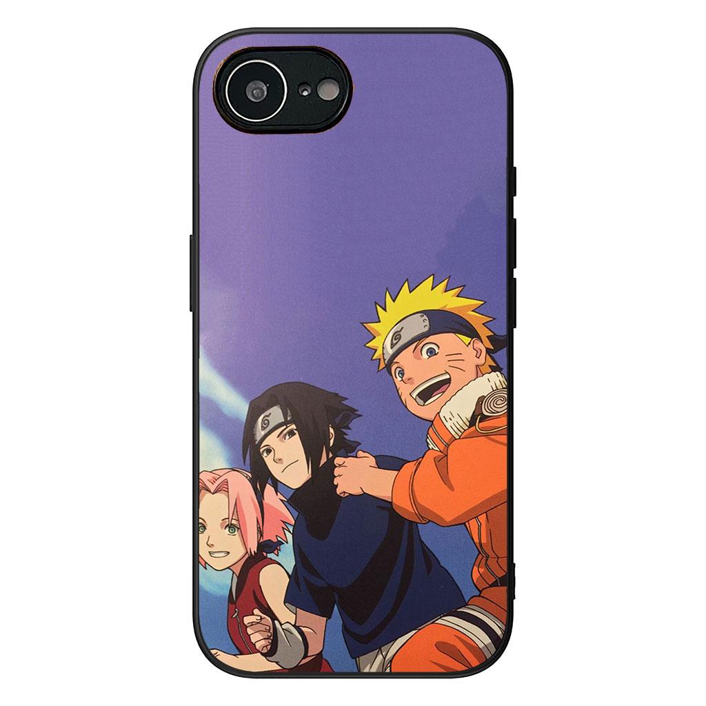 

for Samsung Galaxy S25 S24 S22 S23 FE Ultra Plus A56 A05 A06 A15 A16 A55 S7 Edge Phone Case Narutos Haruno Sakura Kakashi Sasuke Galaxy A15