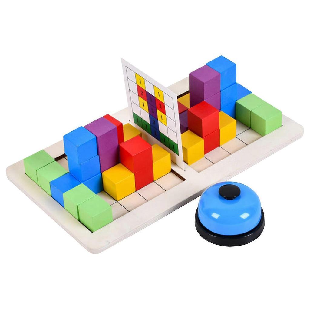 Kids Toys Two-person Interactive Building Blocks Children's Tabletop Game Parent-child Competition A