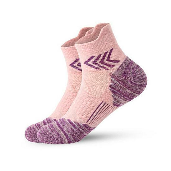 Unisex Sports Socks: Short, Terry Loop Bottom for Basketball, Running, Fitness, and Badminton.