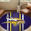 Vikings Team Spirit Round mat, Anti-slip Circle Carpet Chair rug For livingroom,Bedroom, doormat home decor Gift Christmas Gifts