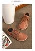 Zapatos Casuales de Cuero de Talla Grande de Ajuste Amplio para Hombres y Mujeres