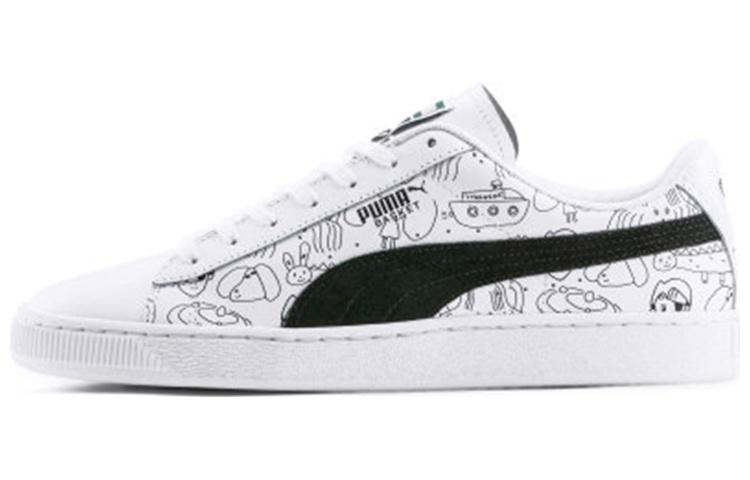 PUMA Tyakasha X Basket White 370125-01 36