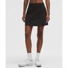 Lullulemon Stretch Twill Front Pleated Golf Skirt *Embroidered Logo Blk