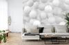 Photomural White Balls Self-Adhesive Mural 180x120