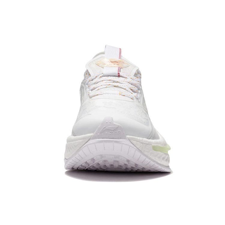 Li Ning Exceed 6 Textile, TPU Cushioning Slip Resistant Abrasion Resistant Low Top Sports Casual Shoes Men's White AGLS079-1