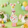 3Pcs Easter Celebration Set For Yard Display With Cap Protective Cloth Cravat Polyester Accessories For Holiday incidents
