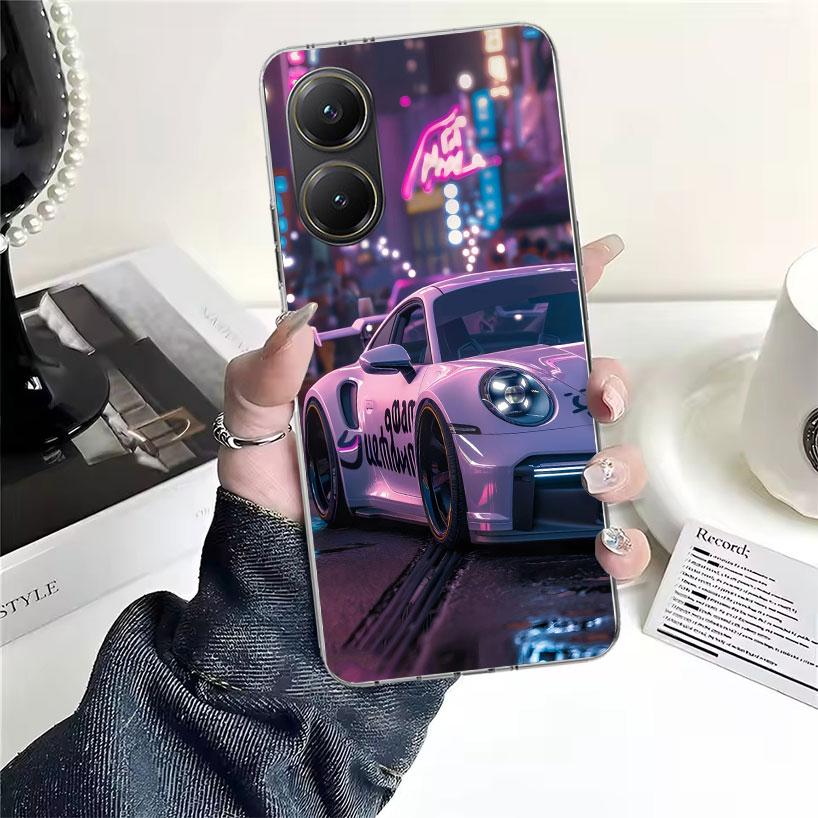 Sports Car 911 Soft Phone Case For Xiaomi Redmi 15C 15 13C 13 Poco X5 X6 X7 F7 Ultra M7 12C 12 10 10C 9C 9A 9T 9 Fundas Poco X3
