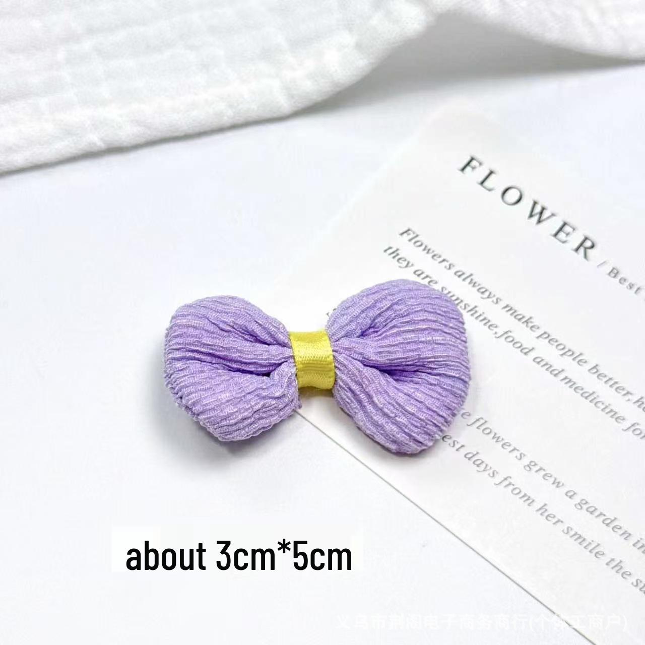 

Fresh Pearl Cotton-Filled Bow Hair Clips & DIY Accessories Embellishments