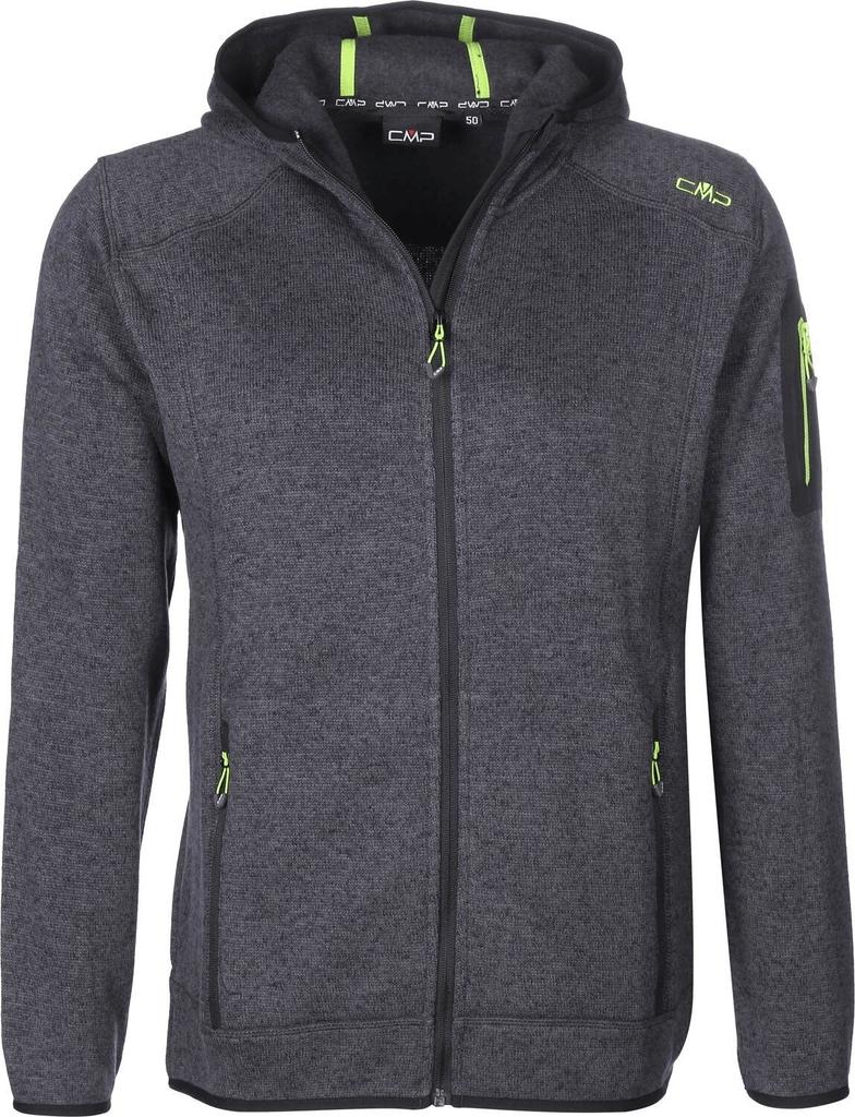 CMP Man Jacket Knitted Fix Hood (3H60847N)