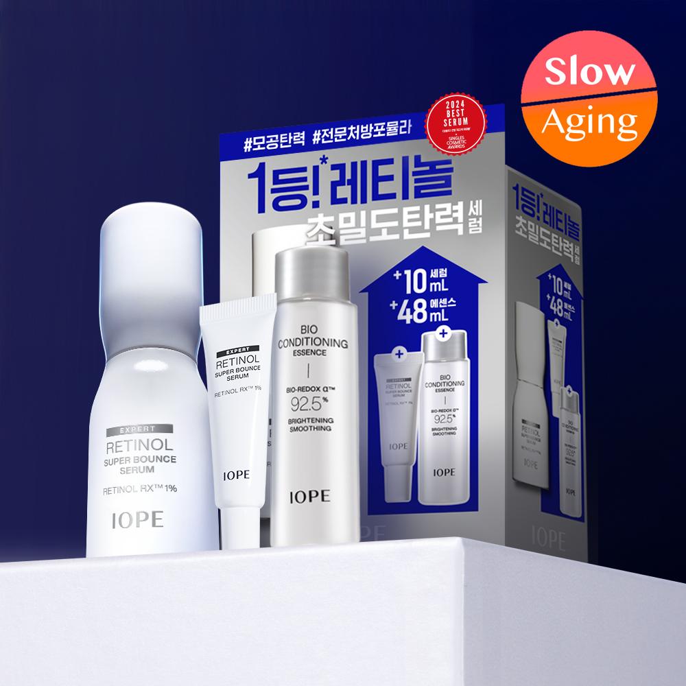 Iope [Nr. 1 Retinol] Iope Retinol Super Bounce Serum 30ml Projekt + Serum 10ml + bio Essenz 48ml