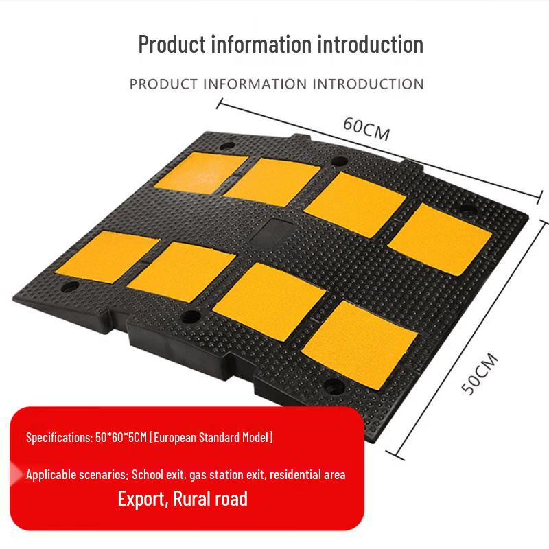 Traffic Rubber Speed Hump