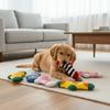 Chaussettes Fuite Nourriture Chien Résistantes aux Morsures Sifflet Colorées Chien Faisant du Bruit Chien Dessin Animé Distributeur de Friandises Dressage