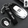 New For T A6 A7 A8 E-tron Q5 Q7 Q8 C8 D5 Transparent TPU Car Remote Key Case Cover Shell Keyless Holder Fob Keychain Accessories