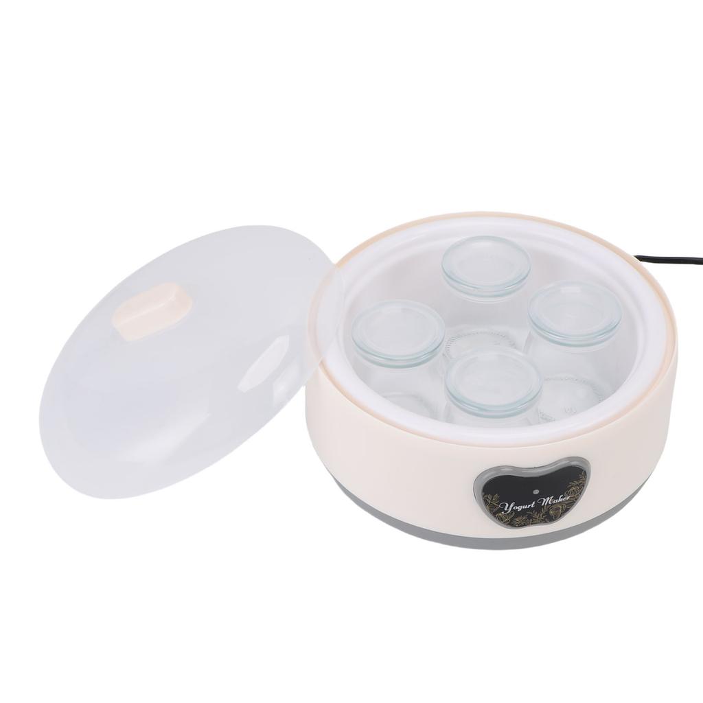 Automatický jogurtovač Nerezová ocel Přesná regulace teploty Multifunkční 1,2L Stroj na výrobu jogurtu s 5 kelímky
