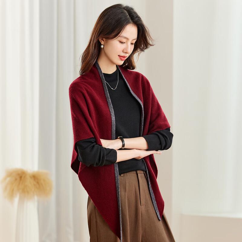 CARBAMMI Women s 100% Wool Shawl Cardigan EU 38