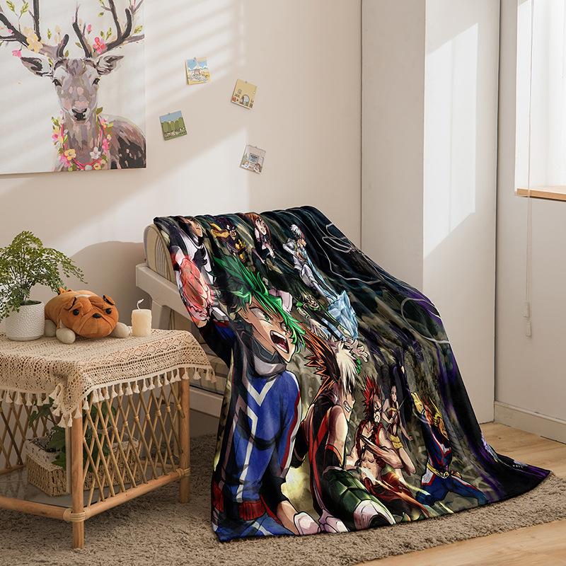 Card My Hero Academy Series Double Sided Flannel 3D Digital Printed Blanket Blanket