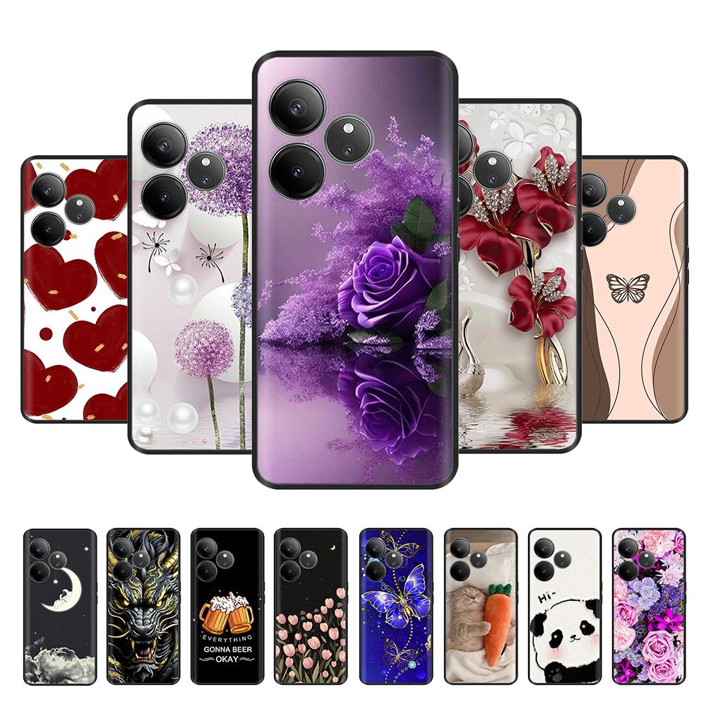 For Realme GT 6T Case Phone Back Cover Soft Smooth Liquid Silicon Back Cover For Realme GT Neo6 SE Cases for Realme GT Neo6 GT6
