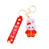 Cute Creative And Pvc Tang Suit Rabbit Keychain Adorable Cartoon Charm For Year New