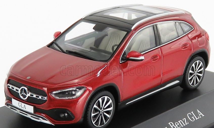 

SPARK Mini Car Mercedes Benz BENZ GLA Class 2020 1/43 (H247) (Metallic Red) [Item] червоний