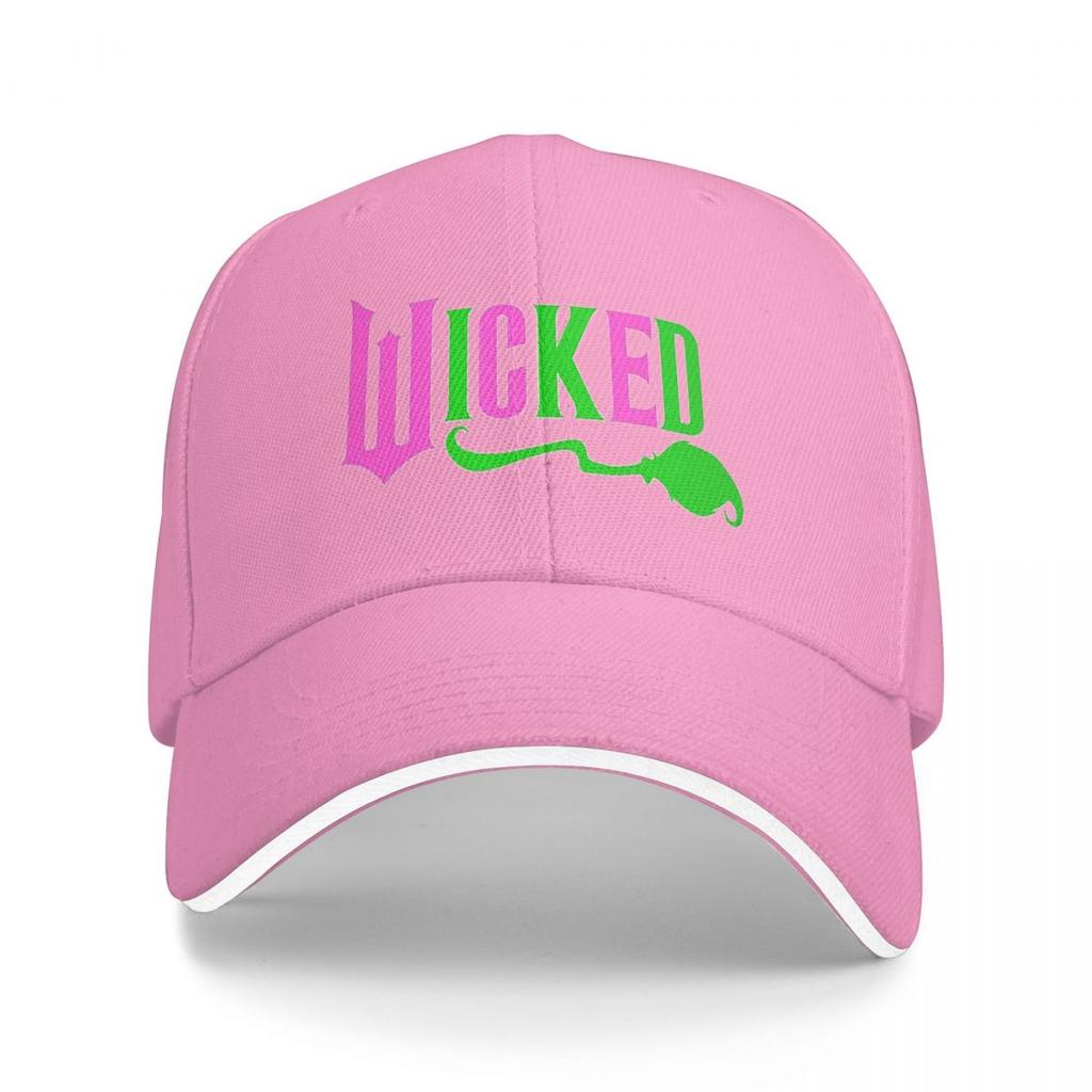 Wicked Glinda And Elphaba Logo Baseball Caps Snapback Baseball Hats Breathable Casual Casquette Outdoor for Men And Women