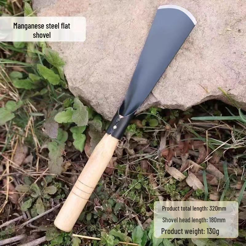 Small Manganese Steel Shovel for Planting and Weeding Vegetables or Flowers