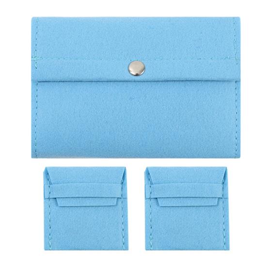 

Felt Storage Bag Multi-Compartment Needle And Thread Holder with Reinforced Pockets Sewing Organizers for Crochet небо синє кольору