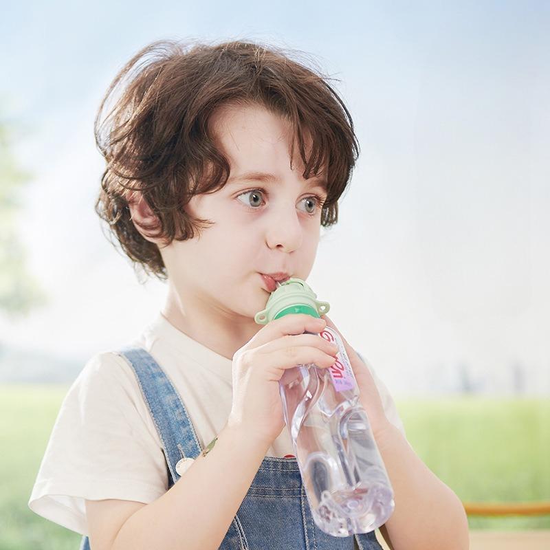 Children Baby Portable Drinking Water Gadget Anti-choking Mineral Water Straw Cap Water Bottle Convertible Mouth Universal Straw