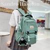 Large capacity schoolbag female junior high school student backpack high school student backpack male