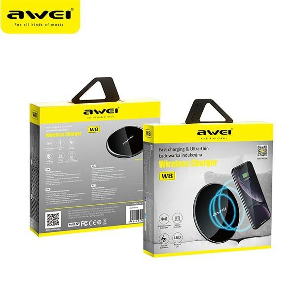 Inductive Charger for AWEI W8 10W Black