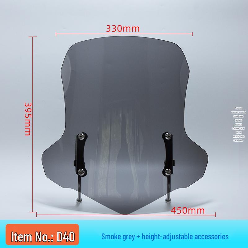 Front Windshield for Ninebot No. 9 Electric Scooter: Compatible with N and M Series