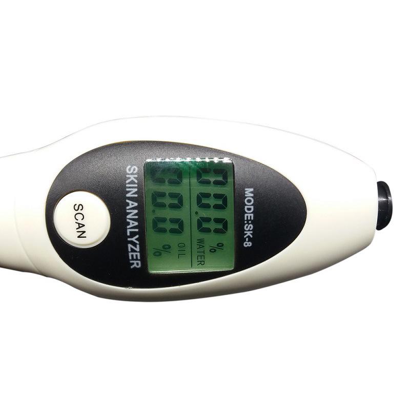 Digitaler Hautfeuchtigkeits- und Ölanalysator