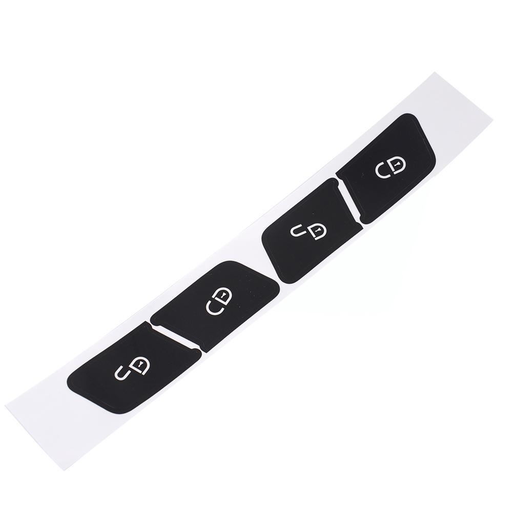 Autocolante Reparare Înlocuire Directă Buton Comutator Față Accesorii Negre Pentru Benz W204 C300 2007-2014 De Înaltă Calitate