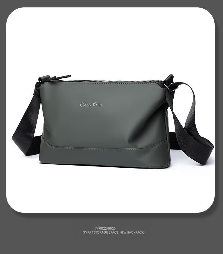 Trendy Men's Korean Crossbody & Shoulder Bag - Waterproof, Multi-Compartment, Large Capacity Backpack