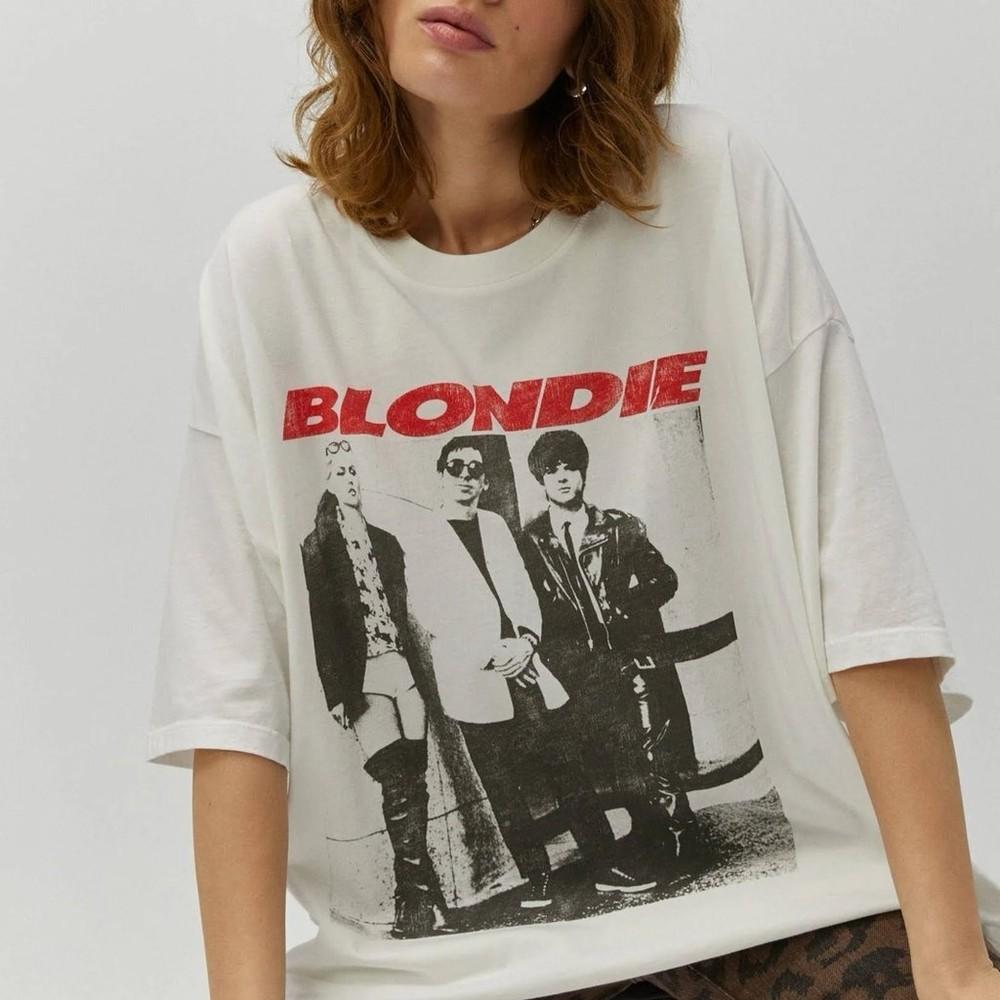 Blondie Shirt, Blondie 100% Cotton White Unisex T-shirt S-5XL Unisex T-Shirt S