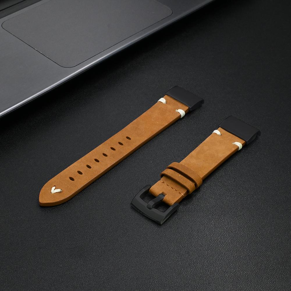 Leather Soft Strap for Garmin Watch Fēnix 8 51mm 7X Pro Enduro 1/2 Smart Watch 26mm 22mm Band for Garmin Fenix 7 6 Epix Pro 47mm