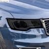 För JEEP Grand Cherokee 2014-2022 Bilstrålkastare Svart TPU Skyddsfilm Framljus Toning Färgändringsdekal Tillbehör