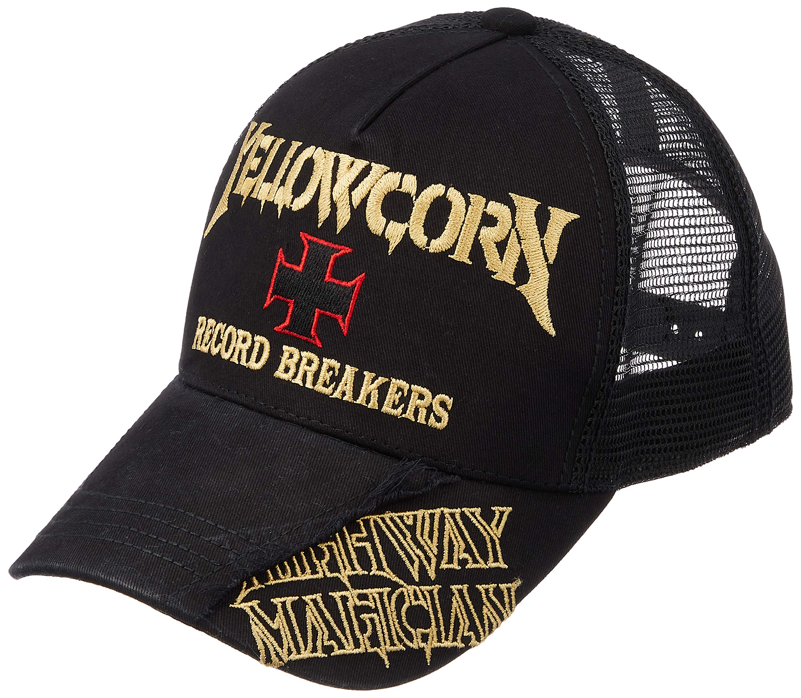 

Yellow Corn Mesh Cap Black YC-010-BK/GO