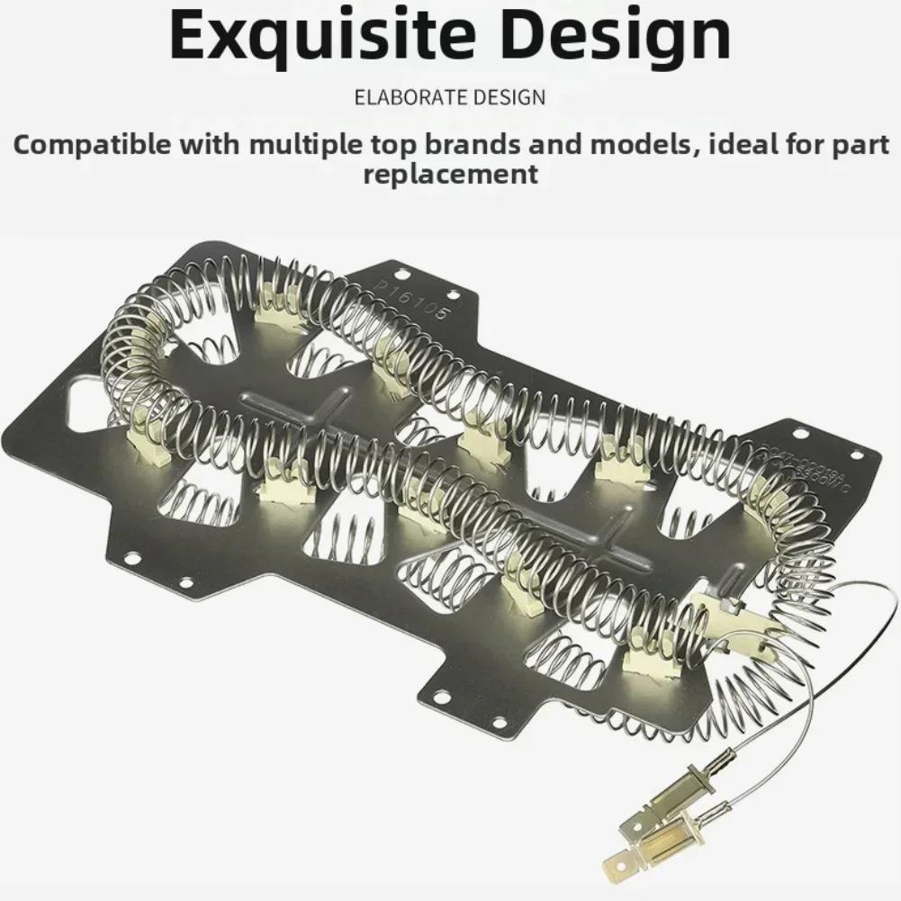 

Replacement Kit for Samsung Dryer Heating Element DC47 00019A Including Thermostat and Thermal Fuse for Reliable Dryer Repair China Mainland