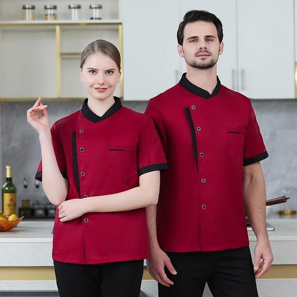 Unisex Chef Jacket Mens Chef Jacket Restaurant Kitchen Chef Uniform Restaurant Hotel Kitchen Cooking Clothes Catering Chef Shirt