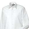 Russell Collection Mens Plain Oxford Tailored Long-Sleeved Shirt