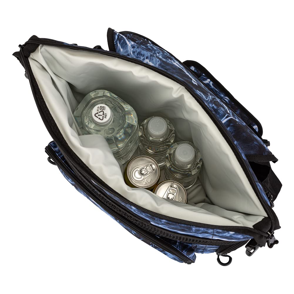AO Coolers Cooler Bag 18 Backpack Soft Cooler AOELBFBP Bluefin Backpack Cooler Bluefin Backpack Soft Cooler Bag Outdoor [Used]