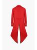 2022 Medieval Gold Trim Swallowtail Coat Halloween Costume