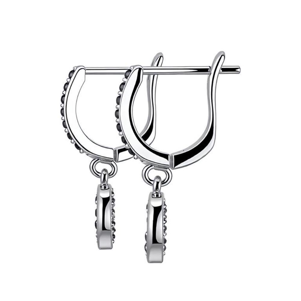 Black Awn Black Exquisite Drop Earrings for Women