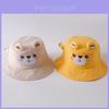 Cute Bear Bucket Hat For Baby Boys And Girls Spring Summer Sun Hat