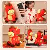 2026 Year of Horse Plush Doll Decoration Wealth Happiness Lucky Symbol Horse Doll Chinese