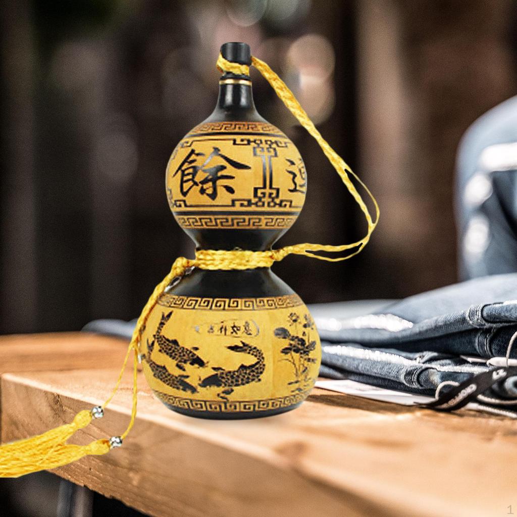 Beverage Kettle Decorative Water Bottle Gourd Wine for Desk Decor