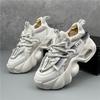 Spring Men Platform Sneakers Mesh Breathable Chunky Shoes Male Trainers Outdoor Sports Shoes Walking Footwear Zapatillas Hombre