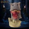 Dinosaur Headgear Jurassic World3Movie Toy Dinosaur Mask Toy for Adults Made of Natural Latex