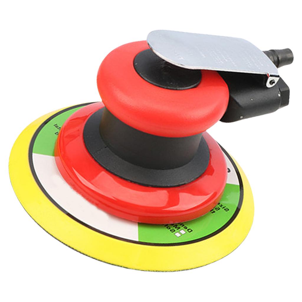 5/6inch Pneumatic Palm Sander Pneumatic Tool for Precise Sanding Polishing 13500rpm Pneumatic Sander For Car Polishing